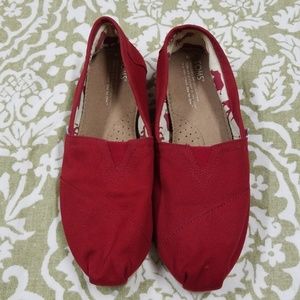 Red Toms Size W9, animal lining
